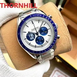 Luxury 904L Stainsal Steel Speed ​​Watches Mens Melecical SS 2813 Movement Movement Watch DayDate President Big Desi244U
