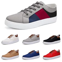 Vrijetijdsschoenen Heren Dames Grijs Fog Wit Zwart Rood Grijs Kaki heren trainers buitensporten sneakers maat 40-47 color55