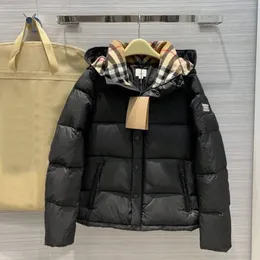 23 Giacca invernale da uomo nuova di design Moda con cappuccio piumino ispessito Giacca a vento da uomo e da donna Cappotti ispessimento in tessuto caldo