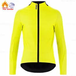 Camisas de ciclismo Tops Raudax Winter Cycling Thermal Fleece Clothing Five Colors Top Cycling Jersey Sport Bike MTB Riding Clothing Casacos quentes 230616