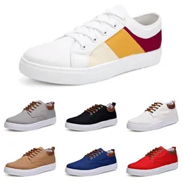 Scarpe casual Uomo Donna Grigio Nebbia Bianco Nero Rosso Grigio Cachi scarpe da ginnastica da uomo sneakers sportive da esterno taglia 40-47 color19