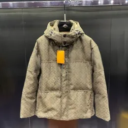 Designer-Jacke, Reißverschluss, Stickerei, Buchstaben, Etikett, Scannen, Winter-Damen-Parka-Mantel, Mode, Outdoor-Windjacke, Liebhaber, verdickter Thermo-Mantel, individuelle Anpassung