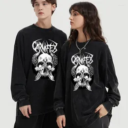 Herren-T-Shirts, Damen, gewaschenes T-Shirt, Frühling, Gothic-Liebhaber, Baumwoll-T-Shirt, Valentinstag, lässig, weiße Tops, lockeres Unisex-Sweatshirt, Camisas