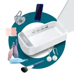 Gwóźdź Art Art Equipment UV Lekkie sanitizer Połowa przenośna wielofunkcyjna pudełko aromaterapii z USB Cleaning Cleaning Personal Telefon/Baby Care/Makeup Narzędzie 230616