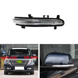 Dla Trumpchi GM8 M8 GS8 GS7 2017-2021 Akcesoria samochodowe Zewnętrzne Reaview Lustro Turn Signal Sygnał Lampa wskaźnika Blinker