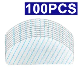Cleaning Cloths 100 Pack Disposable Mop Pads for Ecovacs Deebot Ozmo T8 T8 AIVI T9 N8 Pro Pro Robot Vacuum Cleaner Accessories 230617