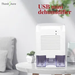 Aparelhos Agradecemos do Dehumidifier Secador de ar USB 800ml Banheiro de casa compatível Office Absorved Mini Secador de ar Electric Cooling 5V/2a