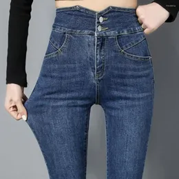Women's Jeans High Waist Bellbottom Streetwear Fashion Blue Femme Push Up Slim Denim Pants Women Mon Black Sexy Flare 2023