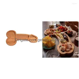 Блюдо тарелки Aperitif Board Уникальная твердая древесная доска для досок кухонные винные сыр