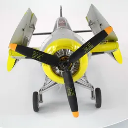 Electric RC Aircraft LX Lanxiang Sky Flight Hobby F4F Yellow Wildcat Propeller Warbird Airplane ARF PNP 230616