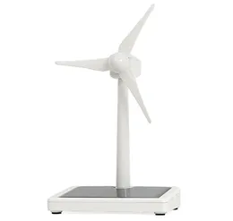 Mini Solar Energy Windmill Desktop Model turbiny wiatrowej Windmill dla słonecznego dla dla odcienia okna Vechicle Tins Izolacja ciepła CDF510