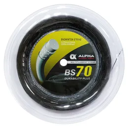 Petecas de Badminton Cordas Bobinas de 200mDurabilidade 07mm Rede de Raquete de Alto Desempenho Abrangente 32lbs Acessórios 230616