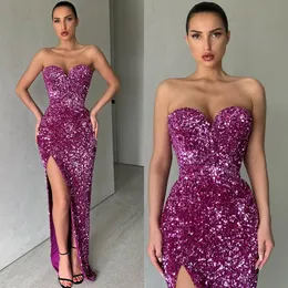 Элегантные виноградные фиолетовые платья выпускной вечеринки мимолеты
