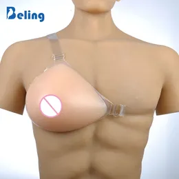 Bröstform Beling Life Silicone Breast Pad Fake BOOB för kvinnor Mastektomi axelband Bröstprotes Cancer eller förstärkare 230616