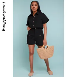 Ensemble 2 Pièces Femme Cnlinkco - Haut Court Et Pantalon Large - Tenue été Décontractée