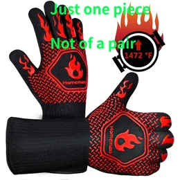 Oven Mitts BBQ Gloves Microwave High Temperature Resistance Barbecue Glove 500 800 Degree Fireproof Grill 230616