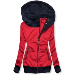 Women's Jackets Women's Hooded Autumn Causal Flowers Windbreaker Women Basic Coats Zipper Lightweight Bomber Famale G3