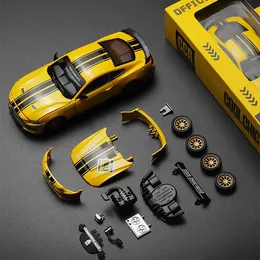 3D-Puzzles CCA 1:42 Ford Mustang GT modifiziertes Automodell mit austauschbaren Teilen 230616