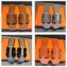 Women Brand Sandals Designer Slippers Flat Flip Flops Crocodile Skin Slide Ladies Beach Sandal Summer With box