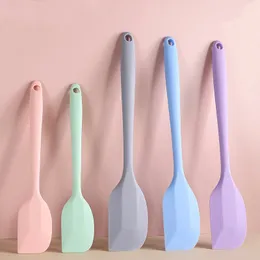 Utensílios para Bolo 1 Pç Creme Raspador Antiaderente Silicone Espátula Cozinha Pastelaria Liquidificador Salada Manteiga Massa Tortas Cozinhar 230616