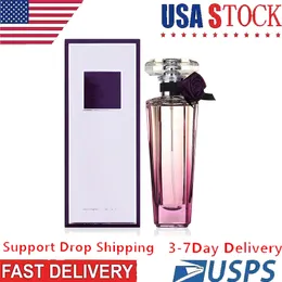 Perfume feminino de entrega rápida spray feminino meia-noite rosa incenso 75ml desodorante para presente feminino