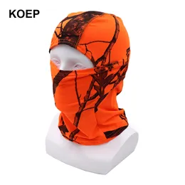 Toucas de Ciclismo Máscaras KOEP Camuflagem Tática Balaclava Máscara Facial Wargame Exército Ao Ar Livre Caça Capacete Esportivo Ciclismo Forro Boné 230617