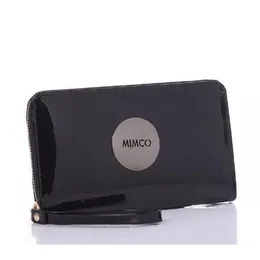 مصمم Mimco Wallet Women Pu Leather Presh Wralets محفظة كبيرة مكياج أكياس مستحضرات التجميل سيدات كلاسيكية التسوق المسائية 223 متر