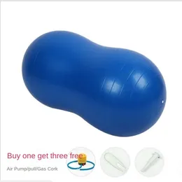 Yoga topları şişme fıstık masaj topu kalınlaşmış patlamaya dayanıklı kapsül topu spor yoga topu egzersiz topu eğlence 230617