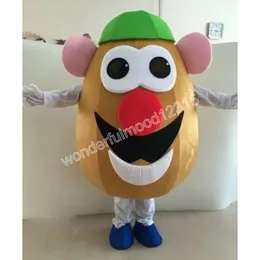 Costumi della mascotte della patata Carnevale Regali di Hallowen Unisex Adulti Fancy Party Games Outfit Holiday Outdoor Advertising Outfit Suit