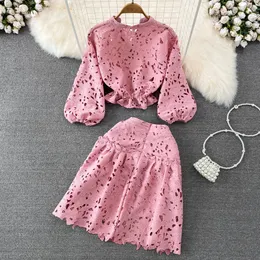 【BAU by Bride And You】lace blouse+skirt セット★ツーピース 503a8c48-291c-4bdd-b9ca-