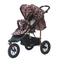 Dreirädriger 3-in-1-Kinderwagen, flach, leicht und mit Kinderwagenaufsatz für 0–3 Jahre alte Kinderwagen