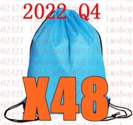 Bolsas mais recentes 2022 Q4 CX48 Novo estilo CX 48 Bacto de bolso e puxe a bolsa de corda Bolsa grátis