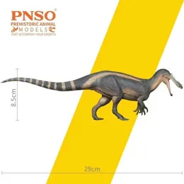 変換おもちゃロボットPNSO 67 Suchomimus Thabo Model Prehistoric Dinosaur動物像コレクター装飾教育子供向けgift230617