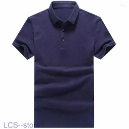 Polos masculinos camisetas para roupas masculinas verão moda camiseta de manga curta camiseta de negócios casual tops de qualidade