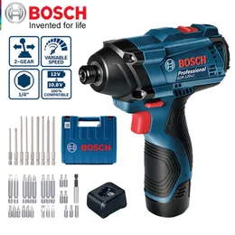 Boormachine Bosch NOR 120LI PROBLES MINI Wiertło wielofunkcyjne podwójna prędkość wkręcająca się 12V Elektryczne wiertło profesjonalne narzędzie zasilania