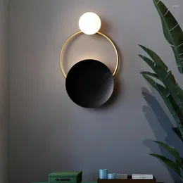 Duvar lambaları Modern Minimalist Wam /Soğuk /3 Renk Oturma Odası Yatak Odası Başucu Led Acconce Koridor Işığı