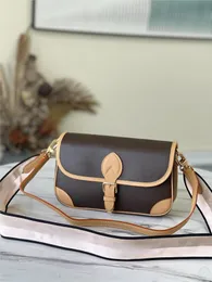 5A Tasarımcılar Klasik Diane Satchel Çanta Kayışı Kabartmalı Deri Krem Full Siyah Houlder Çantalar Vintage Çapraz Vücut