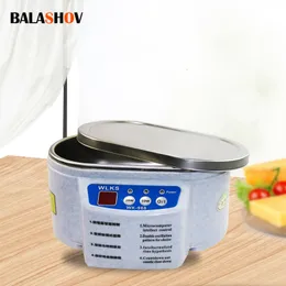 Other Health Beauty Items Digital Ultrasonic Cleaner Bath Jewelry Glasses Watch High Frequency Vibration Clean Machine Electric Makeup Razor Brush Cleaner 230617