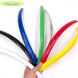 Açık hava oyunları aktiviteleri yinglucky 32.8ft 10m uzunluk 16mm / 19mm genişlik plastik T-Colding t kalıplama arcade mame oyun makinesi dolabı krom / siyah 230617