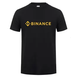 Men's T-Shirts Binance T Shirt Crypto Men Casual Tees Cotton Short Sleeve Cool Tops Tshirt OZ-421 230617