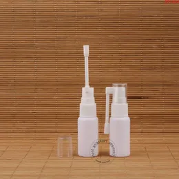 100pcs/Lot Wholesale Empty 20ml Plastic Small Nasal Spray Bottle 360 Wirling Perfume Packaging Women Makeup Pot White Caphood qty Jvdoj