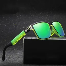 Мужские спортивные спортивные годы Dubery Polarized D518 Road Road Road Sunglasses Зеленые слишком велосипедные очки Гигантский радиолокационный POC 2023