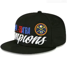 Denvers Nuggets 27 Murray 15 Jokic 22-23 2023 Finaller Şampiyonlar Soyunma Odası 9fifty Snapback Hat A10