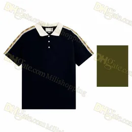 Мужчины рефлексивные лямки Polo Shirt 2023 Мужские женщины -дизайнеры T Рубашки свободны Tees Fashion Brands Tops Man Casual рубашка