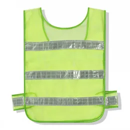 Reflective Vest Jacket Fabric Construction Security Safety Vest High Visibility Work Reflective Clothing