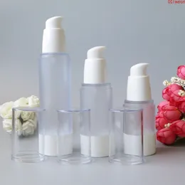 Hot 15ml 30ml 50ml Empty Airless Frosting Bottles Liquid Refillable Packaging Makeup Maquiagem Tools Travel Kit Bottle 100pcsgoods Hpxpk