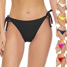 Kvinnors badkläder 2023 Women's Swim Boardshorts Beach Pant Bikini Botten Justerbar inslagen höftpool för dykning/ strand/ solbad