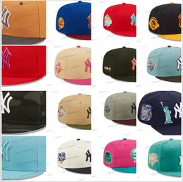 32 Özel Stil Erkek Beyzbol Snapback Şapkalar Mix Renkler Spor Ayarlanabilir Kapaklar New York'pink Gri Kamu Kamu Camo Renkli Mektuplar Şapka 1999 Dünya Yaması Ju19-04