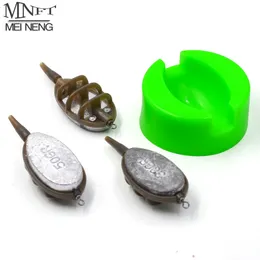 釣りのアクセサリーMNFT 1Set 30G 50G CARP釣り方式フィーダーベイトカビクイックリリース金型コイターミナルタックルキャスティングヘアリグウェイトツール230619