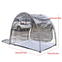 Tents and Shelters Enlarge Widen Sunshine Leisure Tent PVC Transparent Flower House Plant Growing Room 2Persons Counrtyard Outdoor Camping Gazebo 230617